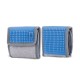 Peňaženka šedá/modrá